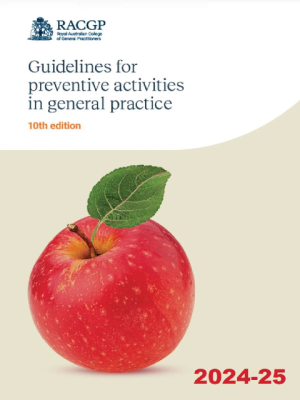 Red Book AMC RACGP Guidelines for Preventive Activities in General Practice 10th Edition