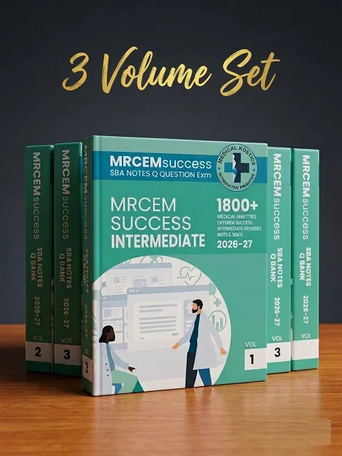 MRCEM Success: SBA Notes & QBank (2026-27 Edition) MRCEM Success: SBA Notes & QBank (2026-27 Edition)