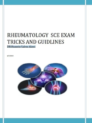 Rheumatology SCE EXAM Tricks and Guidlines