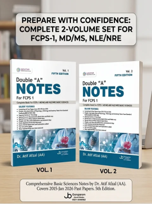 Double “A” NOTES for FCPS 1 5th Edition: By Dr. Atif Afzal