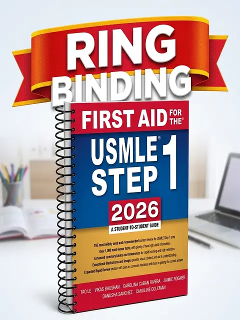 First Aid for the USMLE Step 1 2026 Ringbinding First Aid for the USMLE Step 1 2026 Ringbinding