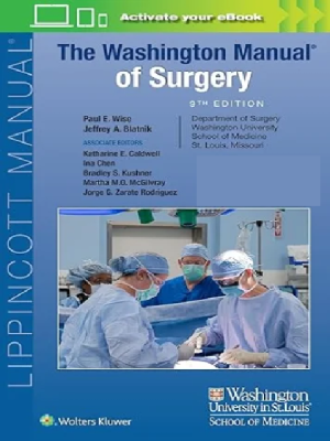 The Washington Manual of Surgery 9th edition