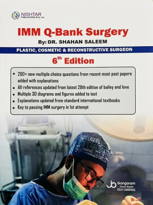 IMM Q-Bank Surgery (6th Edition) by Dr. Shahan Saleem