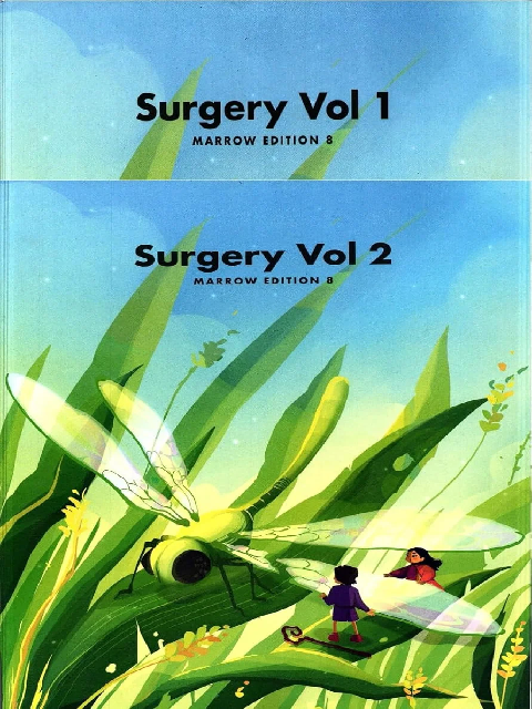 Surgery MARROW Notes 8th Edition 2026-2027 2 Volume Set Premium Multicolor Matte Print